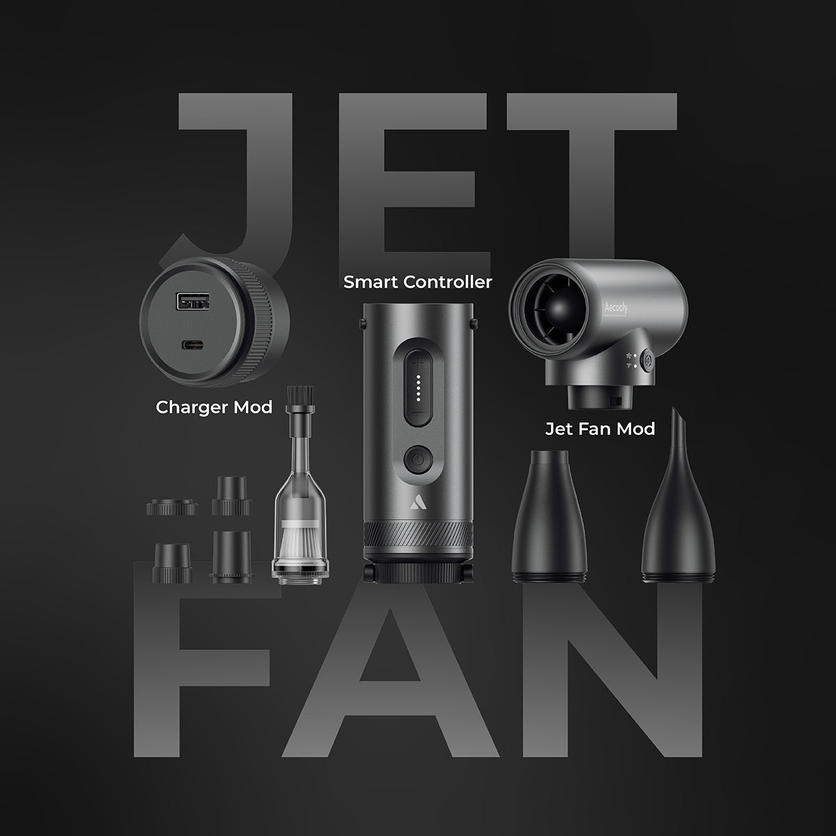 Aecooly Camping Pack Black