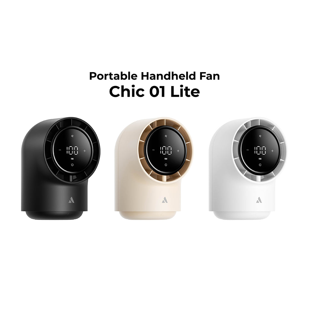 Aecooly Chic 01 Lite Table Fan-4000mAh,Strong Wind,LED Display Screen.(Model TB02)