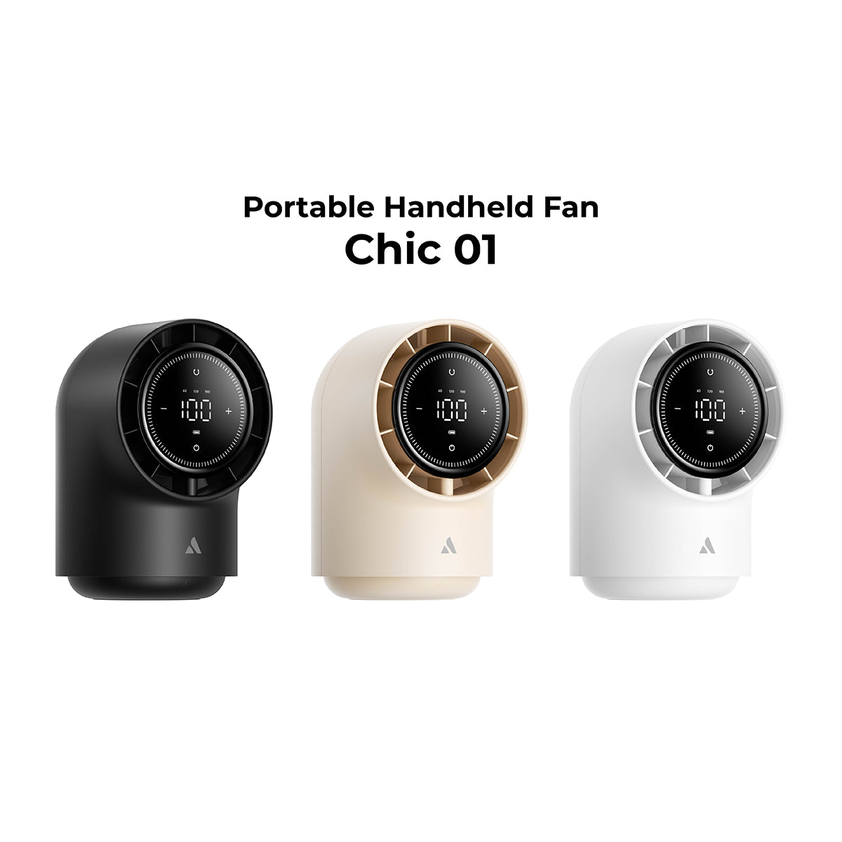 Aecooly Chic 01 Table Fan-8000mAh, Strong Wind, LED Display Screen.(Model TB01)